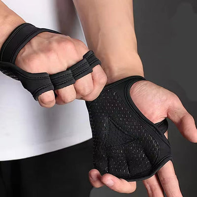 Women Hand Wrist Palm Protector Fitness Gym Gloves