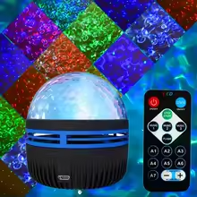 USB Auto Rotating Galaxy Projector Aurora 5V Night Lights