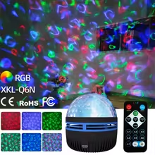 USB Auto Rotating Galaxy Projector Aurora 5V Night Lights