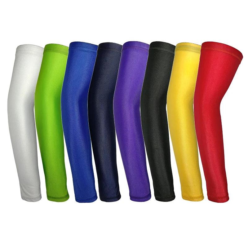 1 Pair Breathable Running Arm Sleeves For Sports And Cycling