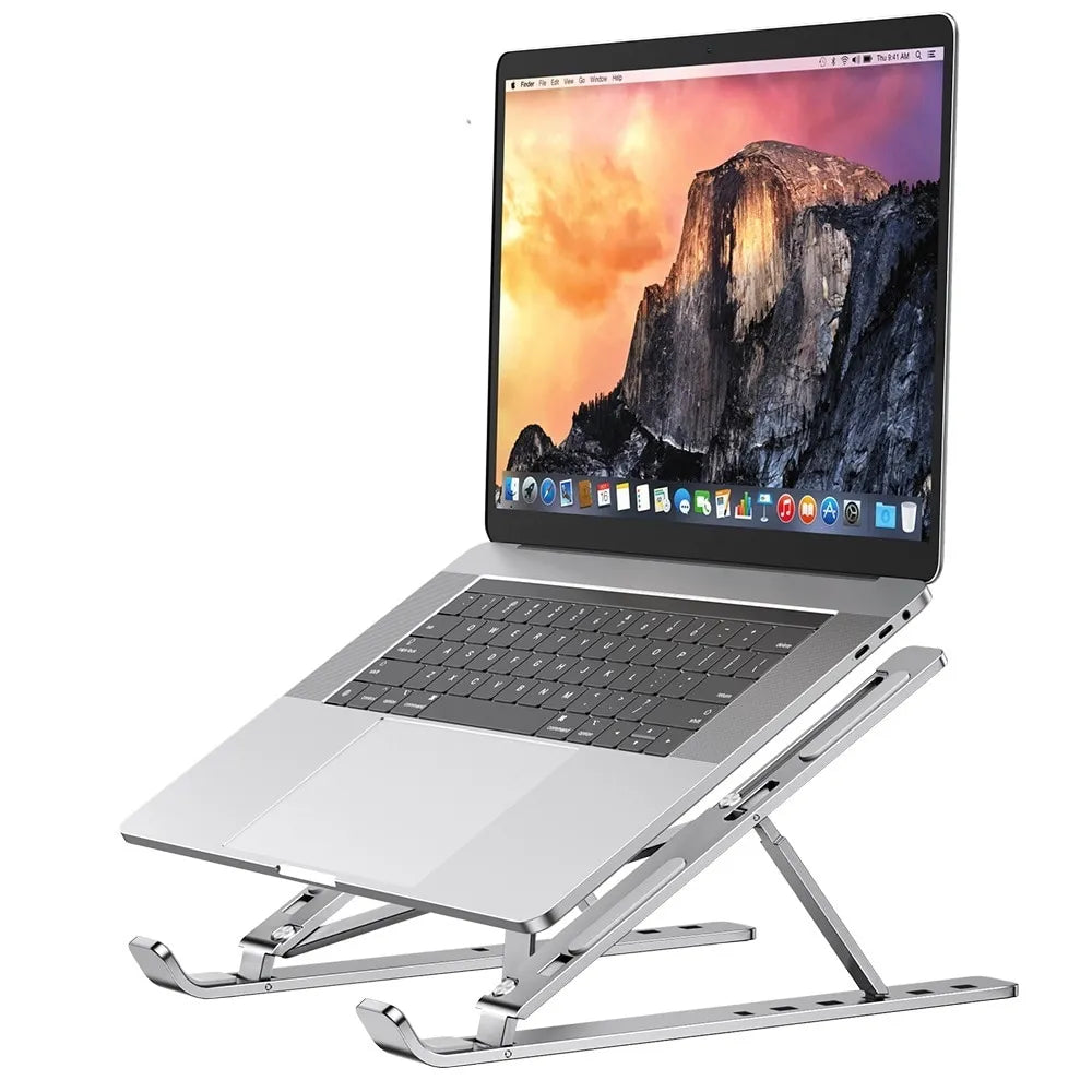 Portable Aluminium Laptop Stand - Primo Essentialz