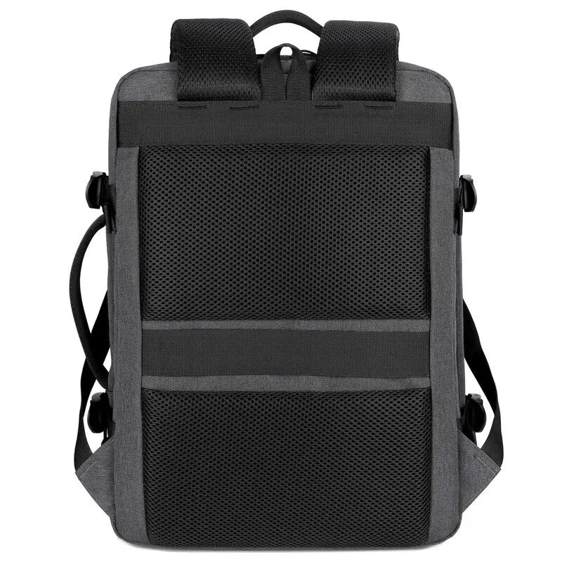 Expandable Waterproof Fashionable Backpack Travel/Business/School/Laptop Backpack With USB Charging Port