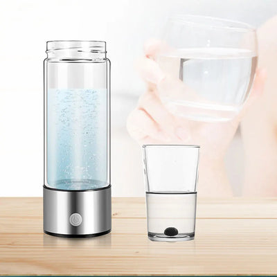 Hydrogen Water Generator Alkaline Maker Rechargeable Water Ionizer Bottle