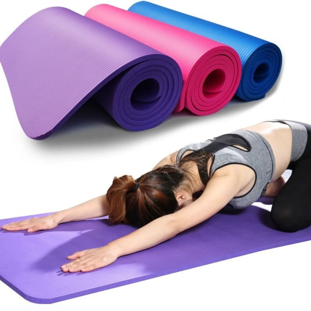 Anti-skid 3MM-6MM Thick EVA Comfort Foam Yoga Mat For Exercise, Yoga and Pilates Gymnastics