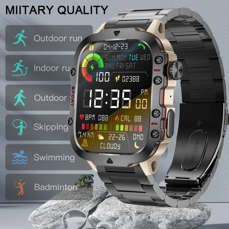 Original Men & Women Smartwatch Bluetooth Call Fitness 3ATM IP68 Waterproof Sports Watch Xiaomi Android 2024