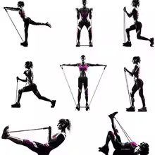 Resistance Bands with Handles for Home Workouts