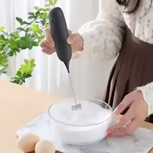 Handheld Battery-Powered Milk Frother & Egg Beater