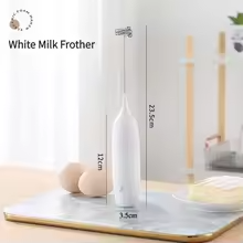 Handheld Battery-Powered Milk Frother & Egg Beater