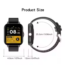 2024 Smartwatch with Notifications, Sleep Monitoring, Bluetooth Calling, and Low Power Chip