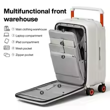 Mixi Aluminum Travel Suitcase