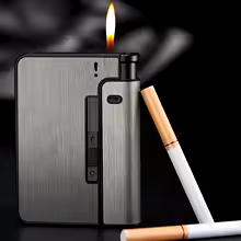 Portable Metal Cigarette Case