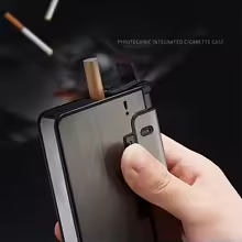 Portable Metal Cigarette Case