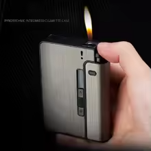 Portable Metal Cigarette Case