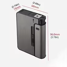 Portable Metal Cigarette Case